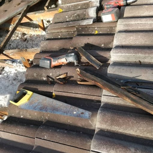 Infiltration sur installation de panneaux photovoltaïques