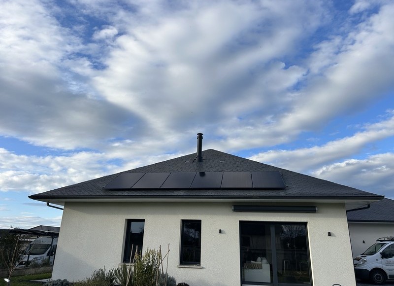 Installation photovoltaïque avec Batterie près de Nay - Hélios Béarn