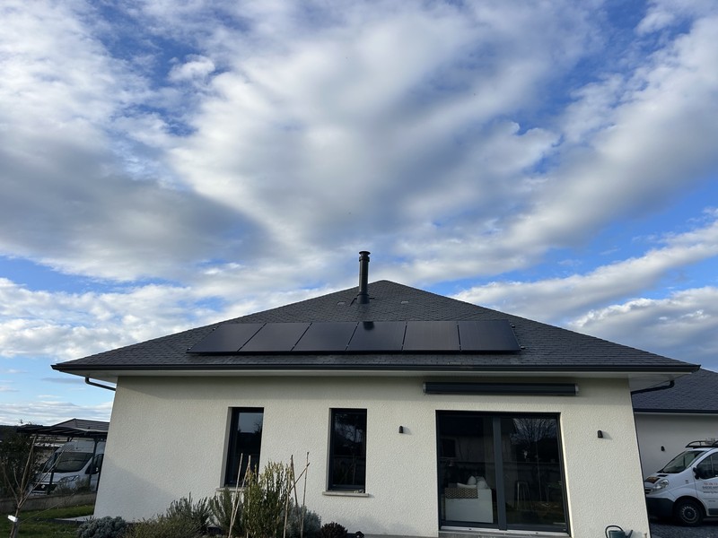 Installation photovoltaïque avec Batterie près de Nay - Hélios Béarn